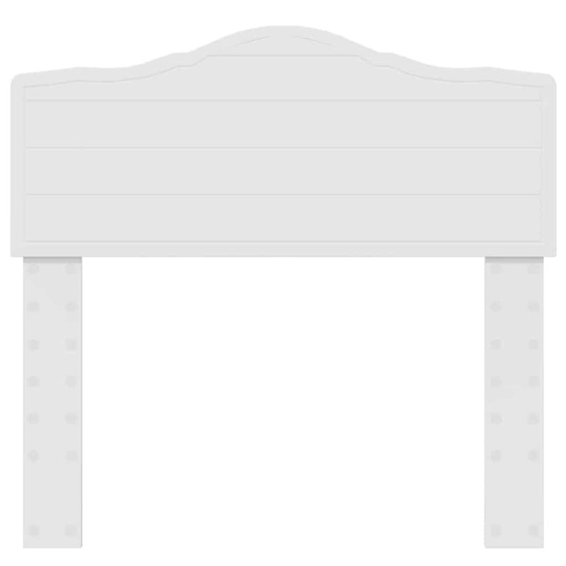Headboard, European Toddler (80 x 160 cm), White