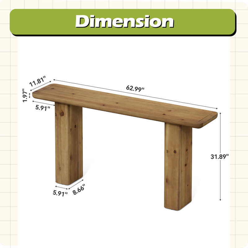Table de bout, console et canapé uniques