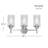 Wexton 3-Light 5.25” Wide Vanity Light-109594246