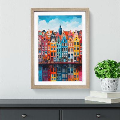 Amsterdam Colour Field No.2 - Framed Print