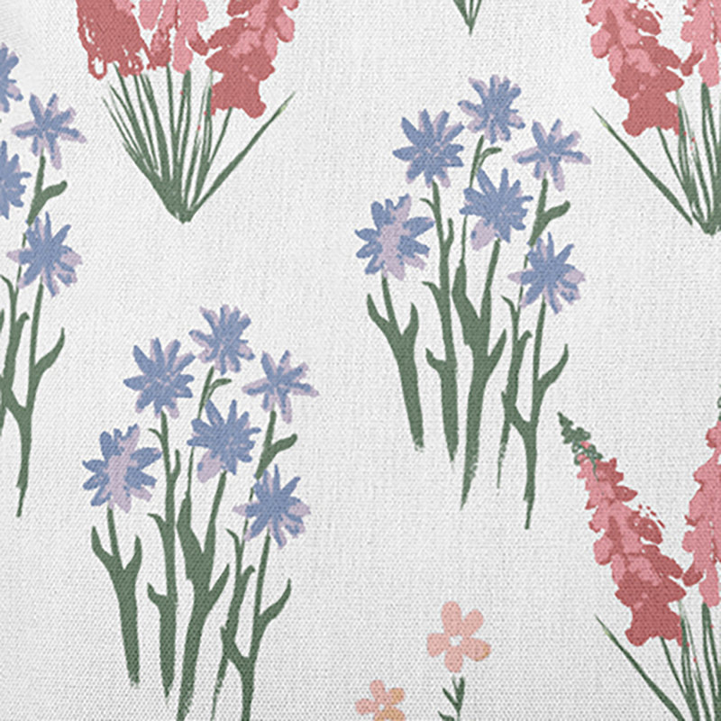 Coussin intérieur / extérieur Leafy Branch, H 20 po x l 20 po, Rose / mauve / vert floral