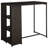 Rectangular 4 - Person Bar Height Dining Set with Cushions-1574641608