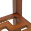 Mericle Solid Wood Plant Stand 2 Tier