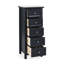 Aoife 5 Drawer Tall Chest - Anthracite