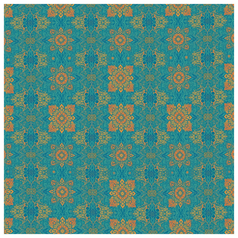 Rideaux de douche Turquoise, 70in W x 84in H