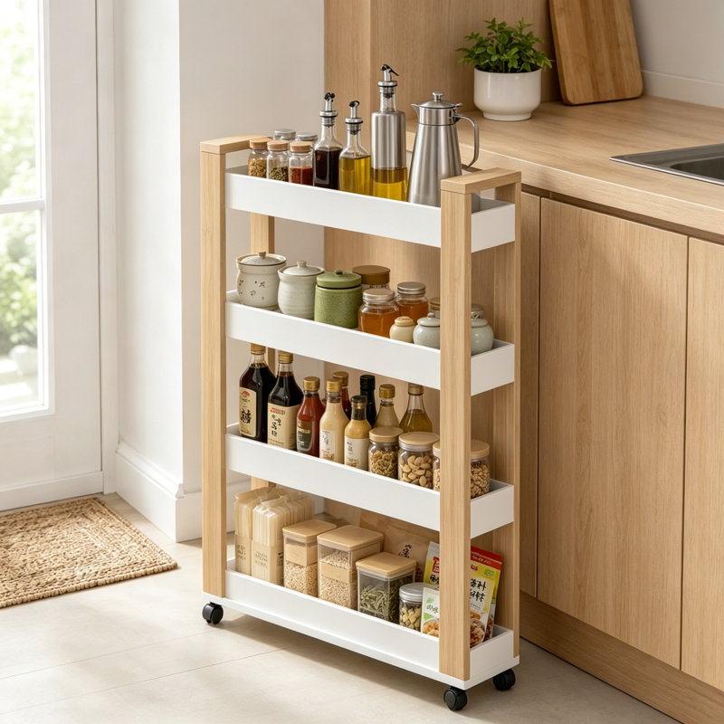 60 cm W Kitchen Cart with