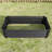 Black Rectangle Metal Raised Garden Bed For Flowers And Vegetables, 421Ft, Rust - Material, Quick Assembly 421Ft Herbs Black, Build, Proof-274424744-274424747