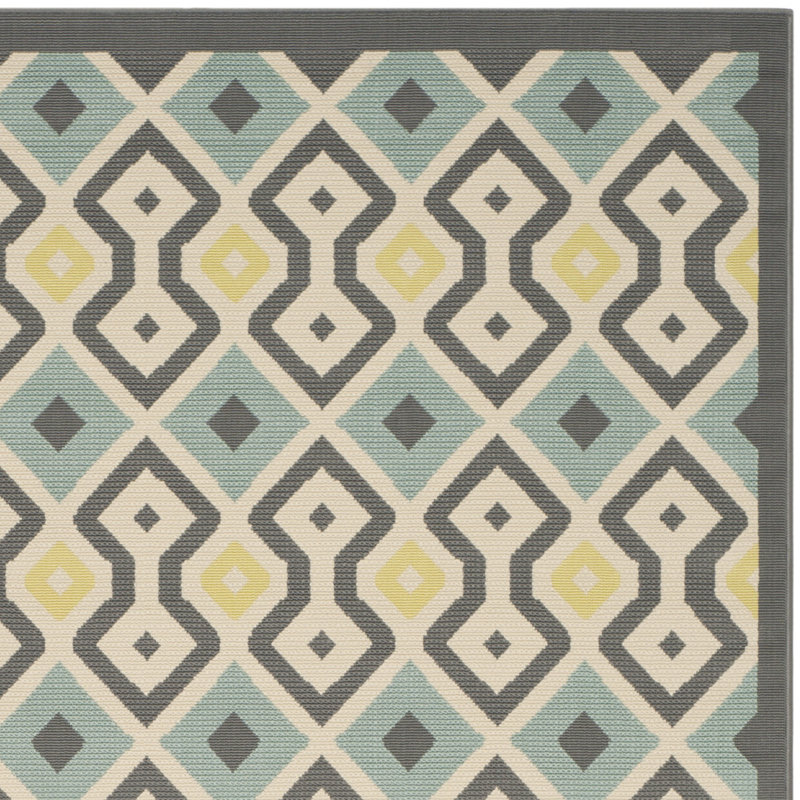 Engelbert Performance Geometric Rug, Rectangle 5'1" x 7'7"