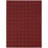 Togut Geometric Tufted Chili Red Area Rug-581631482