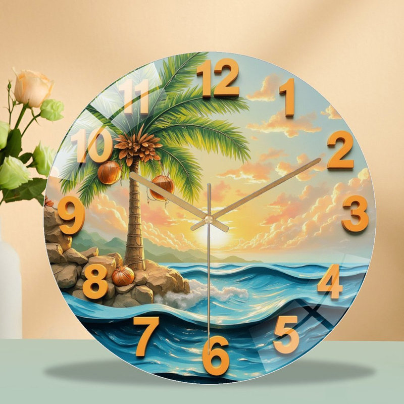 Horloge murale 12 po