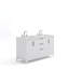 Meuble-lavabo de comptoir en marbre blanc 60 "Elizabeth de Elizabeth avec robinet Elizabeth-441641543-441641540