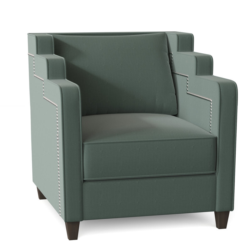 Abbey Armchair, Brown Mahogany, Encore Shabby