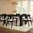 Modern 72" Rectangular Dining Table-2024531884