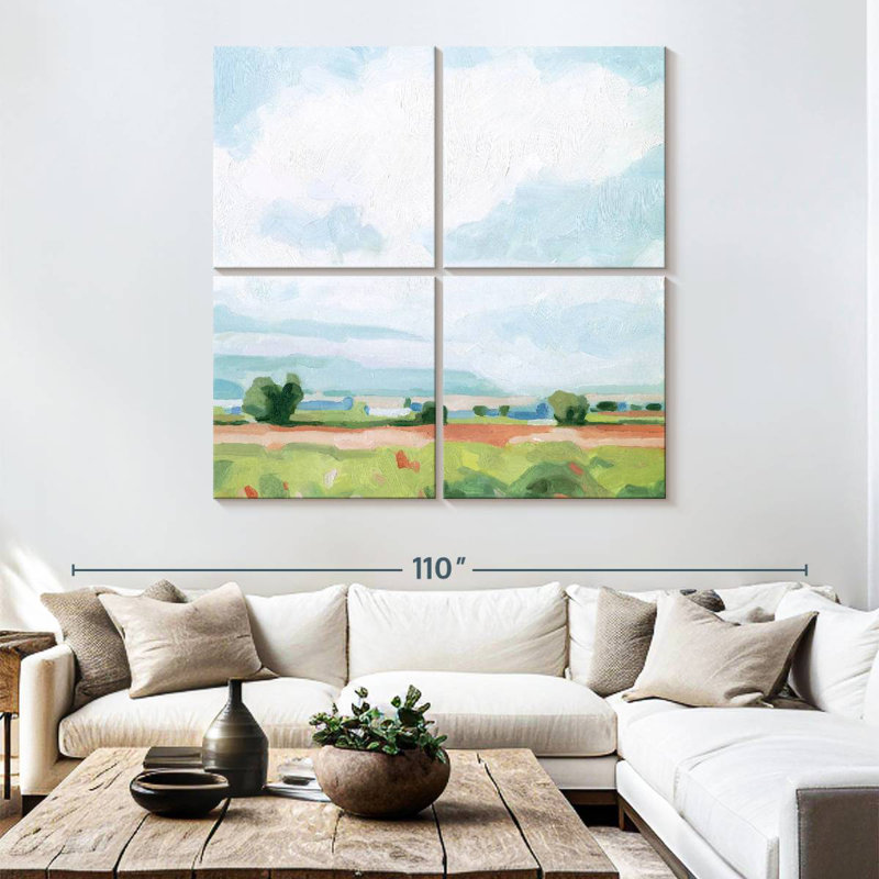 Alvord Spring Midday II, 74" H x 74" W