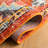 Kathryn Oriental Orange Area Rug-420952495