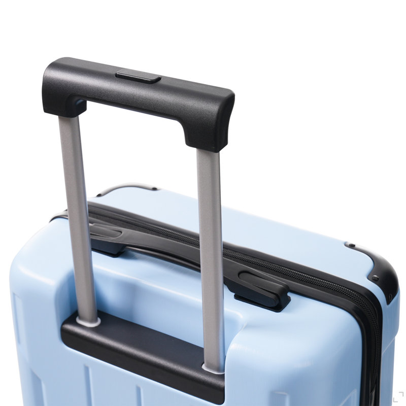 Bagage à main 20 pouces Hardshell, valise légère en ABS durable avec roulettes, serrure TSA intégrée, 2 cubes de rangement