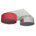 Silver/Red