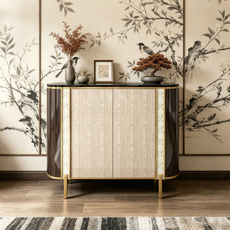 Buffet moderne de grande capacité, H 35,43 po x l 47,24 po x P 15,75 po