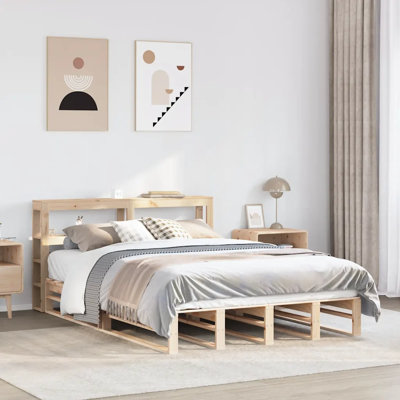 Amihai Solid Wood Bed