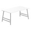 Coffee Table, Accent, Cocktail, Rectangular, Living Room, 40"L, White Laminate, Metal, Contemporary, Modern-80771033