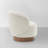Modern Swivel Barrel Chairs With Wood Base-60020964