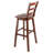 Joyate Swivel Solid Wood Counter Stool with Solid Wood Frame-1683385161