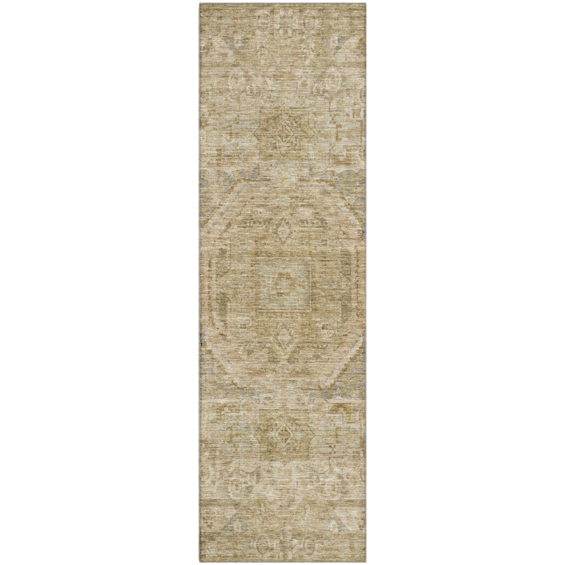 Tapis de qualité supérieure lavable à la machine AMF1743 Global, Tapis de couloir 2 pi 3 po x 7 pi 6 po