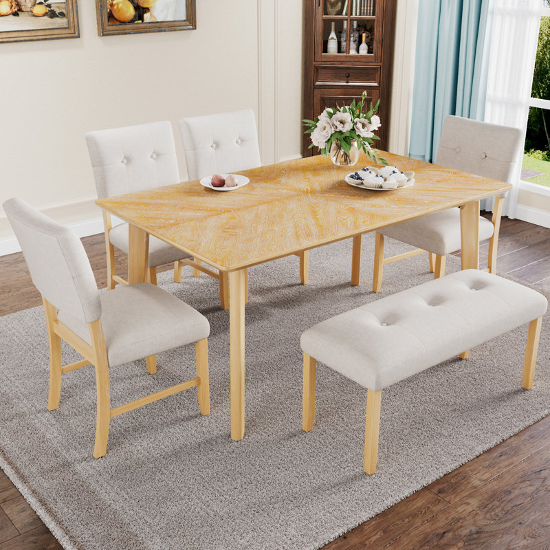 6 Piece Dining Room Table Set