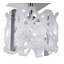 Waloo Glass Semi Flush Mount-33764487