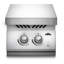 Brûleur encastré à double cuisinière intégré de 12 po série 700 en acier inoxydable-111753993