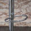 Tabouret de bar pivotant rembourré en velours Masaccio, ensemble de 2