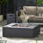 Fen Square Magnesium Oxide Propane Fire Pit Table-20237658