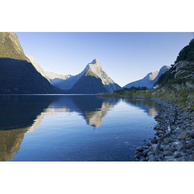 Nouvelle-Zélande, Milford Sound - photographie sur toile tendue