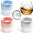 3 Pack Ice Ball Maker Molds Round For Whiskey