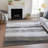 Machine Washable Indoor/Outdoor Arline ACN2169 Striped Rug-305929033