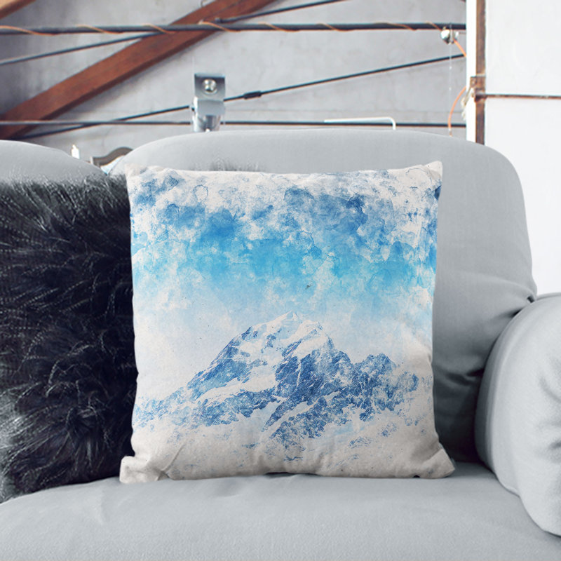 Square Throw Cushion, 40cm H x 40cm W x 15cm D