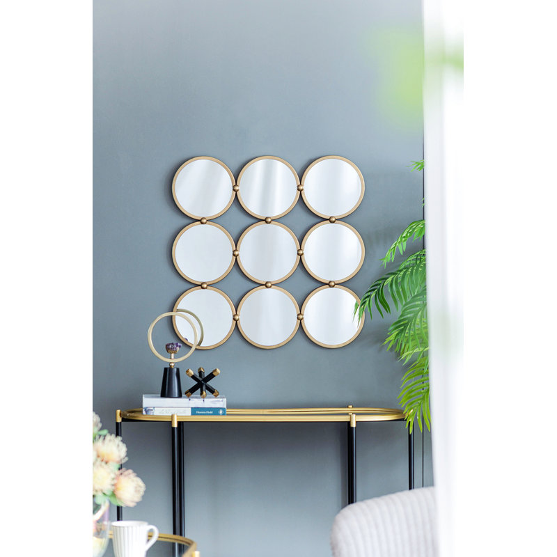 Miroir décoratif contemporain de style minimaliste pour chambre à coucher, salon, vestibule