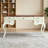 Classical Simple White Solid Wood Writing Desk