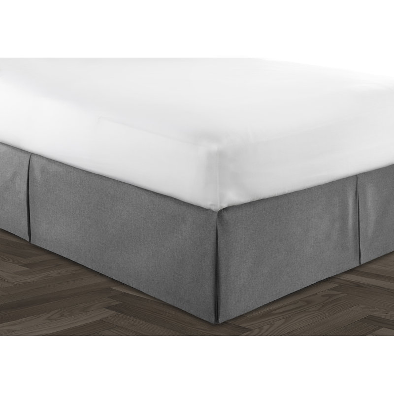 Jupe de lit Aldon, 15 po, Taupe, Très grand californien