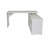 Lux 55,83" Corner L-Shaped Executive Desk with Storage Cabinet-1307919071