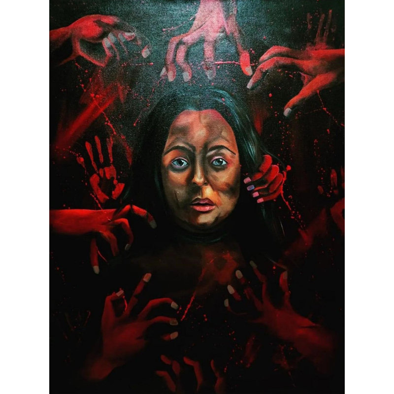 End Of Feelings | Acrylic On Canvas | By Nandini Aggarwal