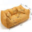 Fauteuil à billes moderne et confortable avec noyau en mousse haute résilience pour 2 personnes-111092568