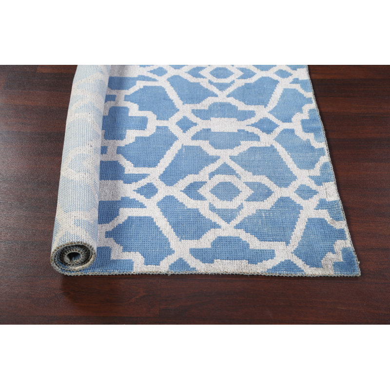 Tapis oriental à motif abstrait all-over 4 x 6