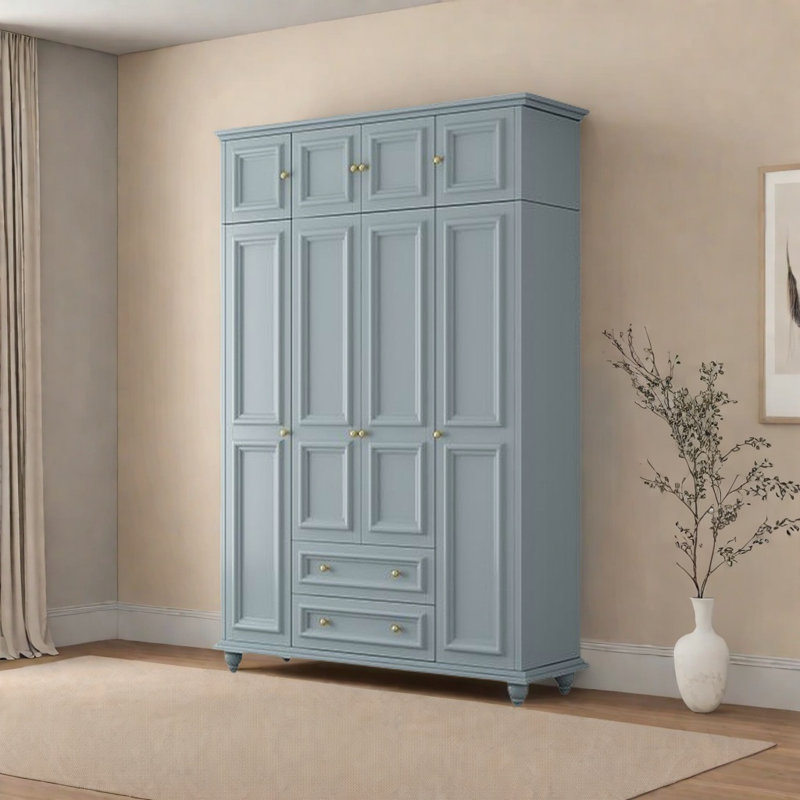 Garde-robe simple de couleur unie
