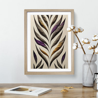 XV1022-3417X Peaceful Feathers - - Wall Art