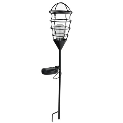 Solar Powered Integrated LED Metal Pathway Light