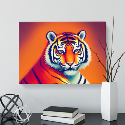 Cosmopolitan Tiger - Wrapped Canvas
