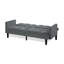 Velvet Futon Couch Convertible-1339343008