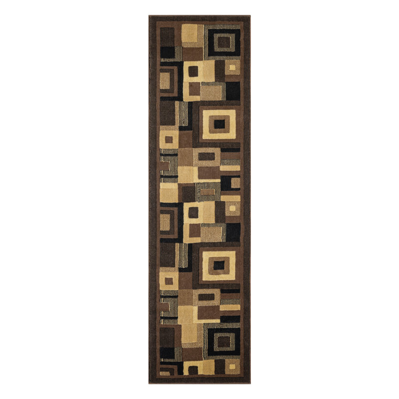 Ferrell Geometric Indoor Rug, Rectangle 1'9" X 6'9"