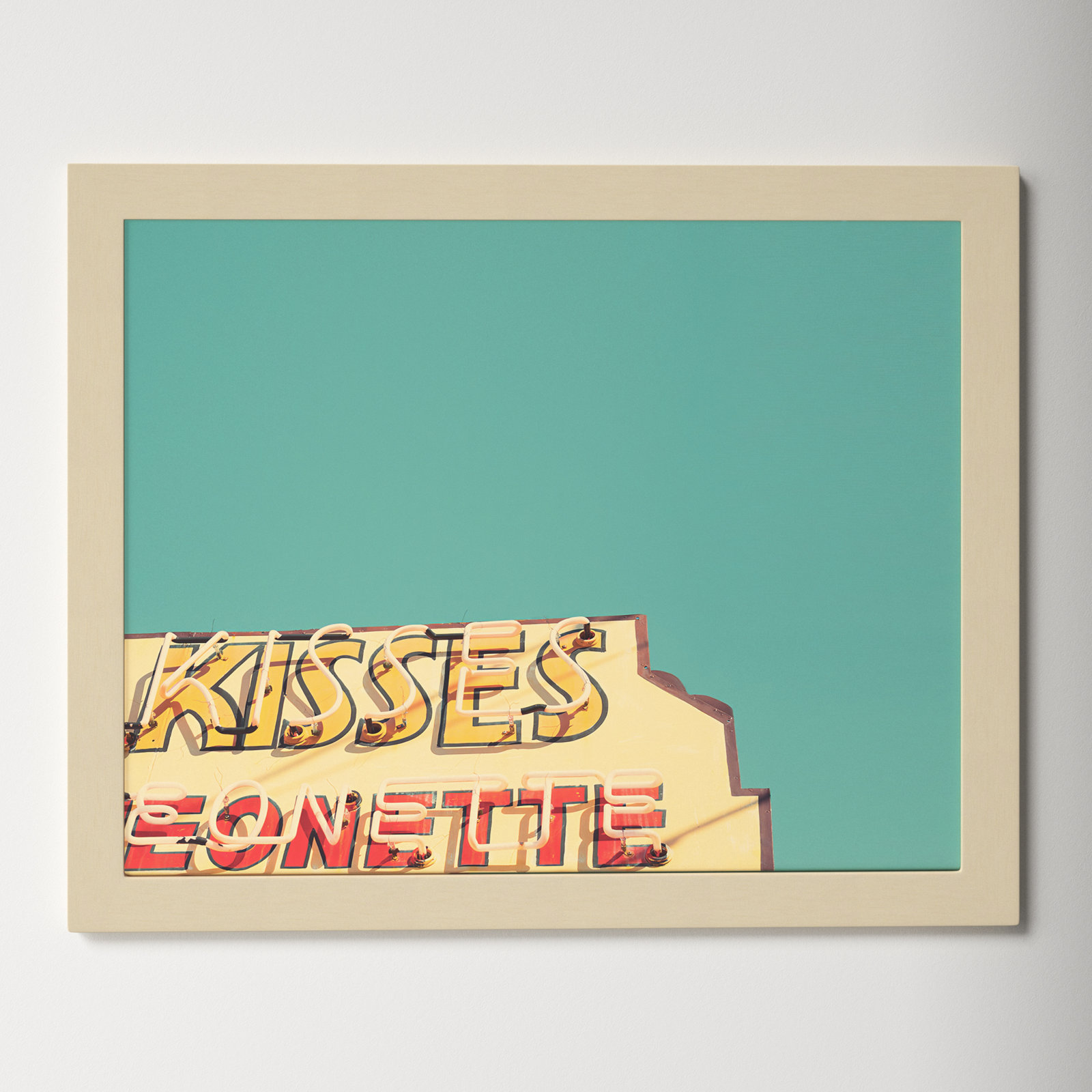 Kisses by Robert Cadloff, Brown, 27.25" H x 34.25" W x 0.88" D